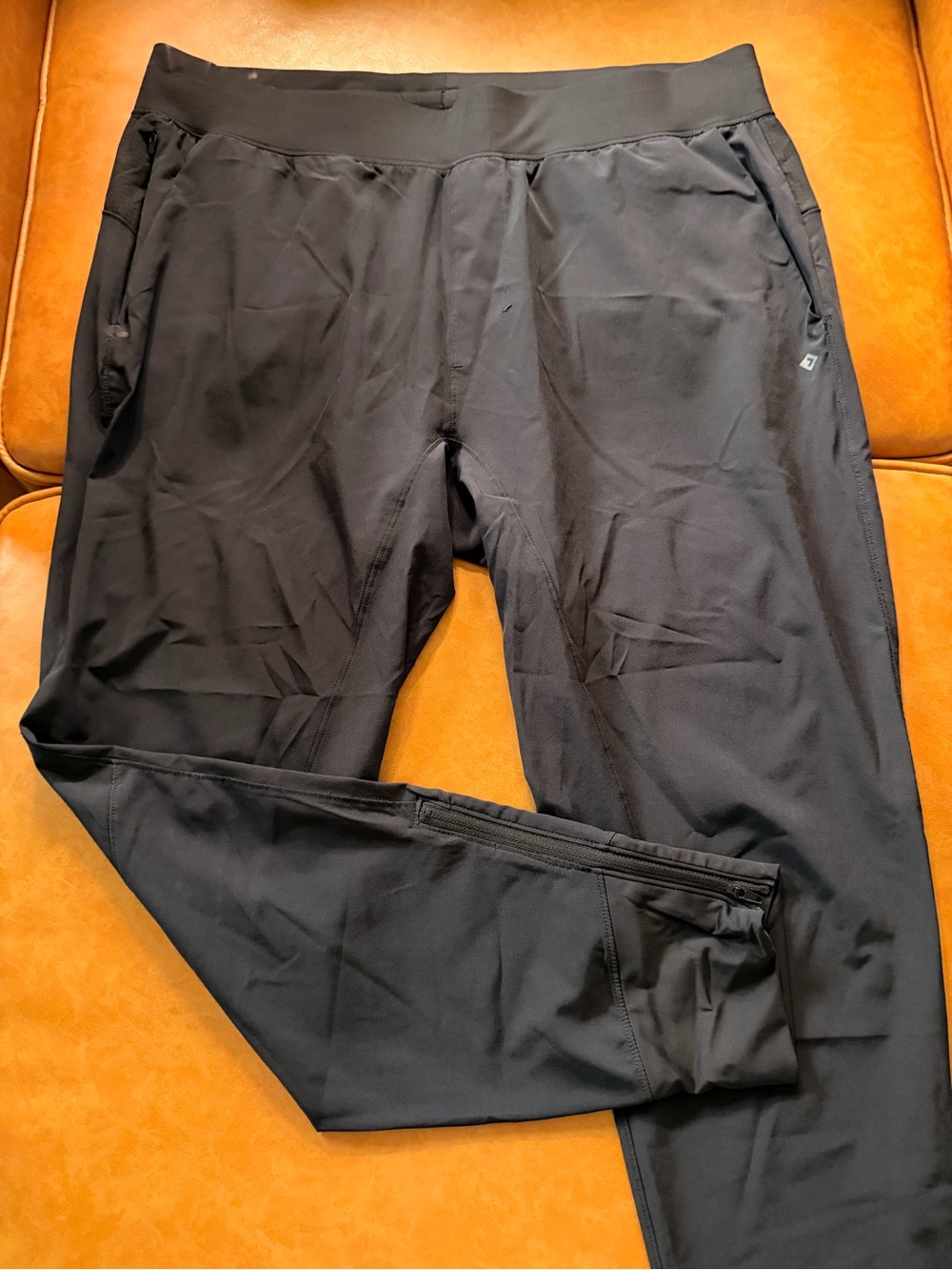 YPB Abercrombie Men's Black Active Performance Pants NWOT